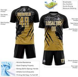 ชุดฟุตบอล ชุดแข่งขันฟุตบอล ชุดฟุตบอลแบบกำหนดเอง เสื้อฟุตบอลแบบซับลิเมชั่น - Product Image 3