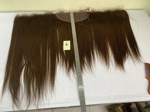 ผมดิบชาวสวิส HD สำหรับ13X6 13X4ส่วนหน้าผากผมแท้สีน้ำตาลตรงเวียดนาม - Product Image 4