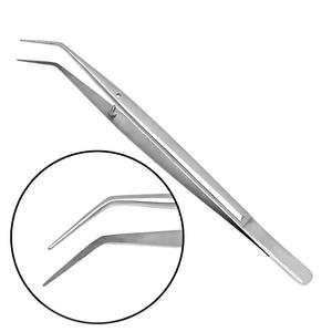 คีมจับสำลีทางทันตกรรมทำจากสแตนเลส สำหรับการผ่าตัดทางทันตกรรม - Product Image 2