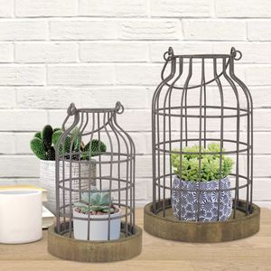 Design rustique Vintage bougeoir lanternes pour la décoration de la maison pour jardin vacances noël décoratif bougies parfumées - Product Image 5