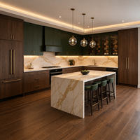 YIERHOME Soluciones de Gabinetes de Cocina de Lujo para Multifamiliares, Gabinetes Estilo Shaker para Desarrolladores de Apartamentos, Suministro Residencial al por Mayor