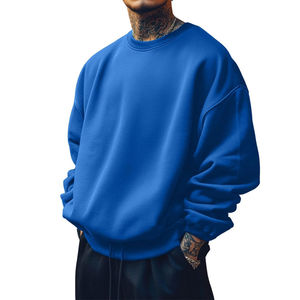 Sweat-shirt en polaire surdimensionné pour homme, doux, chaud, respirant, streetwear, couche pour les tenues de style urbain - Product Image 4