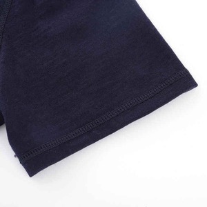 T-shirt homme 100% coton coupe oversize séchage rapide respirant manches courtes avec col en O couleur unie logo teint imprimé - Product Image 3