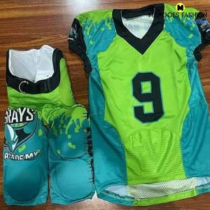 Uniformes de football américain de qualité supérieure, respirants, imprimés par sublimation - Couleurs et logos personnalisables, vêtements de sport - Product Image 2