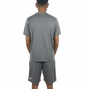 Conjunto de Shorts de Verano para Hombre, Diseño Moderno de Media Manga con Logotipo Personalizado Bordado, Conjuntos Cortos Transpirables - Product Image 2