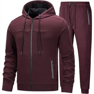 ชุดวอร์มเล่นยิมสำหรับทุกเพศผ้าสแปนเด็กซ์/ คอตตอนผ้าฟลีซลำลองพิมพ์ลายระบายอากาศได้ดีเสื้อฮู้ดสีพื้น - Product Image 6