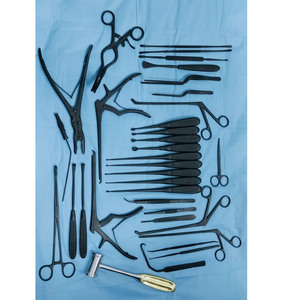 Ensemble de laminectomie 35 pièces, instruments chirurgicaux orthopédiques à revêtement noir - Product Image 5