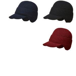 Gorro de Punto Acrílico de Alta Calidad para Hombre y Mujer, Gorro Deportivo Elástico para Esquí con Visera y Borde, Venta al por Mayor de la Industria Fazn - Product Image 3