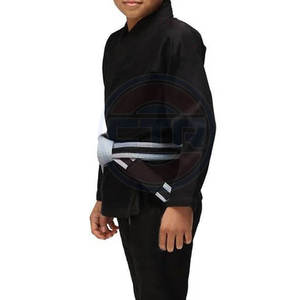 Kimono de Jiu Jitsu Brasileño de Alta Calidad, 100% Algodón/Algodón Poliéster, Tejido Doble Perla, Transpirable, 400g, para Adultos, Artes Marciales - Product Image 6