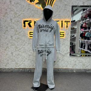 Survêtement à Fermeture Éclair à Bas Prix Réglable Style Tendance Client Demandé pour Hommes Style Unique Nouveau Design Survêtements pour Hommes - Product Image 1