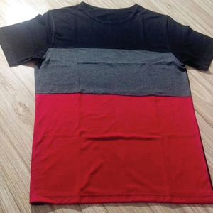เสื้อยืดผู้ชาย ผ้าคอตตอนหนานุ่ม แขนสั้น คอกลม 220GSM เสื้อยืดออกกำลังกาย เสื้อยืดวิ่ง สำหรับผู้ชาย - Product Image 5