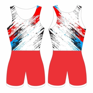 Singlet de lutte pour homme Ajustement flexible pour l'entraînement et les matchs de lutte avec une élasticité élevée et un matériau léger - Product Image 1