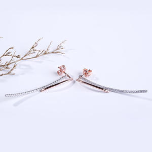 Pendientes de Moda Jeulia Magic Curve - Product Image 5