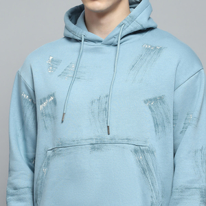 OEM Survêtement décontracté pour homme, nouvelle collection, 100% coton, à capuche, jogging d'hiver, uni, taille XL, respirant, avec logo imprimé - Product Image 5