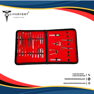 Directo de fábrica al por mayor nuevo 10 Uds Kit de cirugía menor para estudiantes conjunto de instrumentos quirúrgicos acero inoxidable de grado alemán por LiverFort - Product Image 6