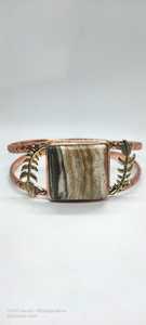 ที่กำหนดเองทำขนาดใหญ่ทองแดงกำไลและสร้อยข้อมือที่มีบิ๊กพลอยเหมาะสำหรับร้านค้าเครื่องประดับสำหรับขาย - Product Image 5