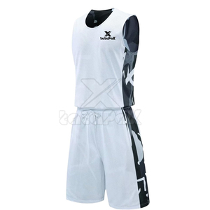 Outdoor Sports Wear Polyester <b>Material</b> Basketball Reversible Uniform High Quality Light Weight Breathable Quick Dry - Product Image 2