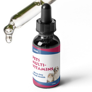 Multivitamines liquides pour chiens OEM, collagène, huile de poisson, formule quotidienne super enrichie pour chats, soutien articulaire, digestif, allergique, immunitaire, cutané, pelliculaire et urinaire - Product Image 2