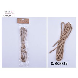 Cuerda de lino natural 12u/c Material artesanal ecológico - Product Image 1