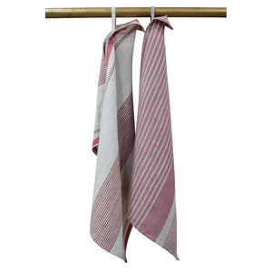 Serviette de cuisine en lin tissé - Séchage rapide, écologique, réutilisable pour les cuisines et la salle à manger - Product Image 2