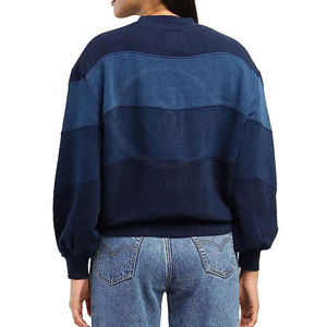 Sudaderas Extra Grandes para Mujer, de Alta Calidad, Transpirables, Ligeras, Estilo Urbano, con Contraste de Color, Casuales, para Invierno - Product Image 2