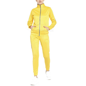 Chándal deportivo de 2 piezas con logotipo personalizado para mujer, ropa deportiva para correr, chándales para mujer - Product Image 1