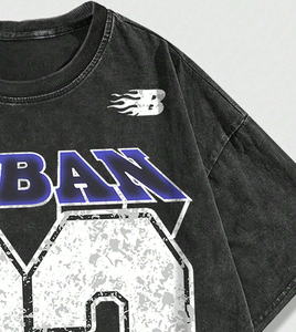 Men Oversized DTG DTF Custom Printed <b>T</b> <b>Shirts</b> Cotton Streetwear Graphic Casual Top Factory Direct - Product Image 3