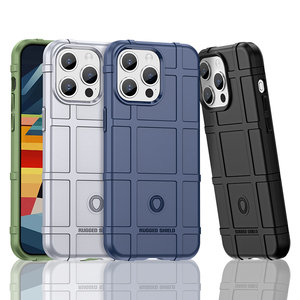 Botón de presión flexible Armadura resistente Funda protectora de TPU a prueba de golpes para Google Pixel para Apple iPhone para Samsung Galaxy - Product Image 1