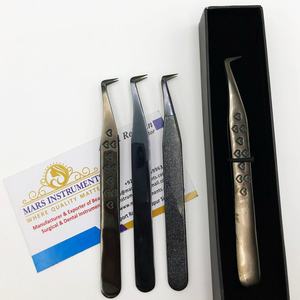 แหนบปลายไฟเบอร์สีดำ90องศาปรับแต่งได้อุปกรณ์เสริมความงามอย่างยั่งยืน - Product Image 6