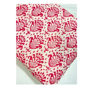 Tela de algodón con estampado digital de buena calidad utilizada para hacer textiles cómodos y transpirables de proveedor indio - Product Image 1