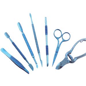 Juego de Herramientas de Manicura y Pedicura con Logotipo Personalizado, Cortaúñas de Acero Inoxidable, Limpiador de Cutículas Puntiagudo, Levantador de Uñas Profesional - Product Image 3