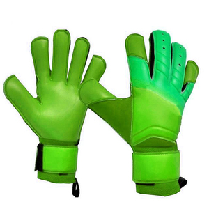 Gants de gardien de but de football OEM/ODM bleu et violet avec support pour les doigts, antidérapants, paume en latex de 4 mm - Product Image 5