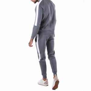 Conjunto de pantalones de chándal y Sudadera con capucha para hombre, chándal de dos piezas, conjunto de pantalones de chándal Acampanados para hombre OEM Sun Faded - Product Image 4