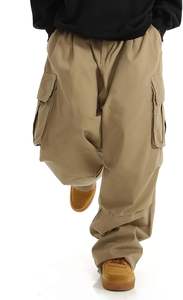 Pantalones vaqueros holgados de hip-hop al por mayor pantalones vaqueros holgados de moda Pantalones vaqueros cónicos para hombres pantalones sueltos vintage transpirables de secado rápido OEM - Product Image 3