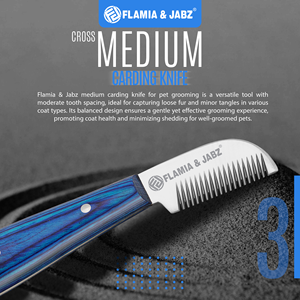 Cuchillo pelador ecológico para peine de aseo para perros Terriers - Product Image 5