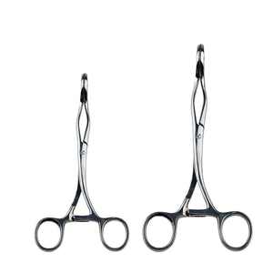 Nuevo Instrumento Quirúrgico de 18 cm, Pinzas de Sujeción de Lengua Collin, Instrumentos para Sujetar Tejidos, Juego de Instrumentos con Certificación CE de SurgiRight Instruments - Product Image 1