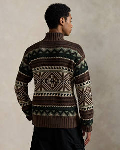 Pull tendance pour hommes adapté à la mode décontractée streetwear moderne vêtements de style de vie fournisseur en gros entreprise - Product Image 4