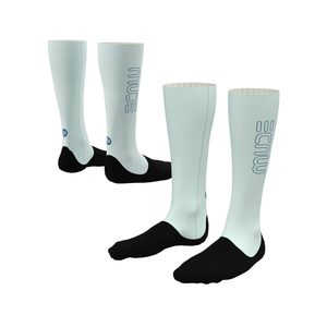 Chaussettes de sport d'extérieur AERO Powder Blue, chaussettes longues - Product Image 1