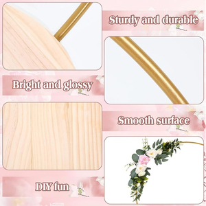 Soporte de pastel de arco de Metal elegante mínimo para decoración de centro de mesa de boda a precio razonable con calidad superior - Product Image 5