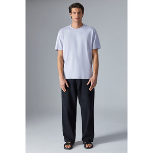 GRIMELANGE HISON เสื้อยืดแขนสั้นคอกลมผู้ชายทรงสบาย - Product Image 5