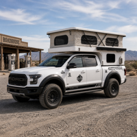 Camper pour pick-up, camping-car amovible pour pick-up, camping tout-terrain, caravane tout-terrain 4x4, caravane pour pick-up, camping-car, VR