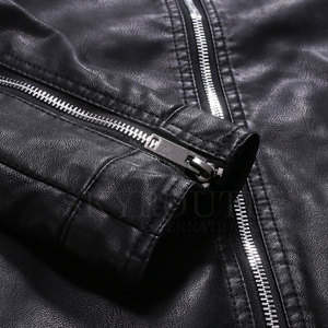 Chaqueta de Invierno de Cuero Vacuno de Diseño Personalizado para Hombre, Color Personalizado, Transpirable y de Secado Rápido, Ropa Urbana Ecológica - Product Image 6