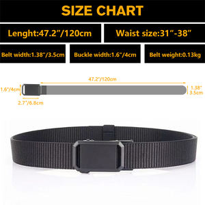 1.5 all'ingrosso "Nylon tattico di allenamento attività all'aperto funzionale escursionismo Duty cintura di sicurezza cintura di sicurezza all'ingrosso cinture in tessuto - Product Image 2