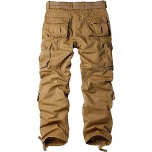 Pantalon de travail fabriqué en usine de qualité professionnelle pour homme 65% coton 35% polyester pantalon à poches multiples imperméable - Product Image 5