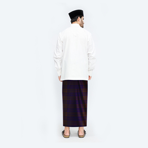 Grosir sarung Jacquard BHS Motif emas istimewa E51 KDT ungu zaitun 02 untuk dewasa sarung Indonesia untuk pria/FUTA
