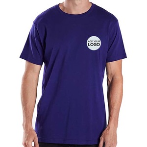 Camisetas Casuales de Corte Ajustado, Cuello Redondo, Manga Corta, 100% Algodón Peinado - Product Image 2