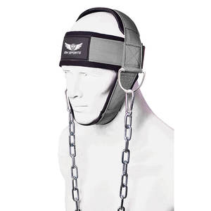 Arnés de cuello de fitness al por mayor para entrenamiento gimnasio cinturón de levantamiento de pesas personalizado arnés de cabeza de levantamiento de pesas para entrenamiento de cuello - Product Image 6