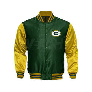 Chaqueta de Satén de Alta Calidad para Hombre, Estilo Urbano, Secado Rápido, Logotipo Personalizado, Cómoda para el Invierno, Tallas Grandes, Hecha en Pakistán - Product Image 1