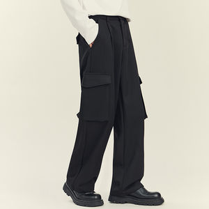 2025 Pantalon cargo extensible respirant personnalisé pour hommes avec 6 poches Pantalon de travail grande taille bon marché - Product Image 3