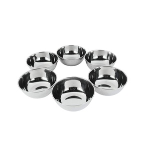 Tazón para servir de acero inoxidable hecho a mano de alta calidad diseñado para una durabilidad duradera y resistencia al uso diario - Product Image 5